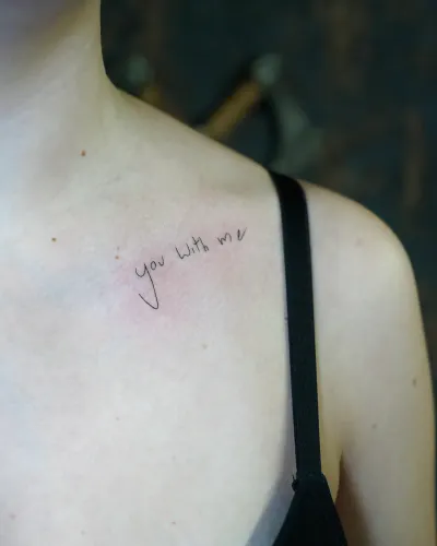 Fine line tatuering av Valhalla Ink i Göteborg
