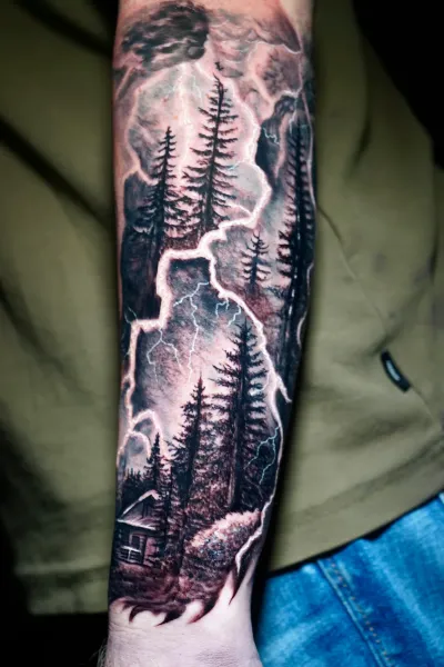 Tatuering av Valhalla Ink Göteborg