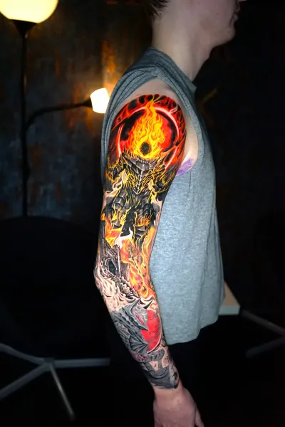 Tatuering av Valhalla Ink Göteborg