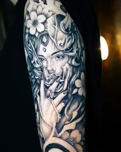 Tatuering av Valhalla Ink Göteborg