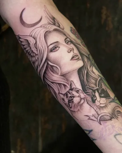 Tatuering av Valhalla Ink Göteborg