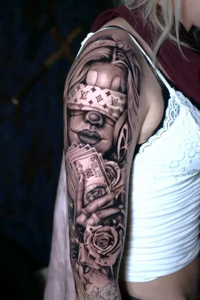 Tatuering av Valhalla Ink Göteborg