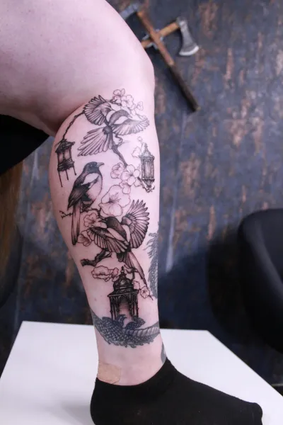 Tatuering av Valhalla Ink Göteborg