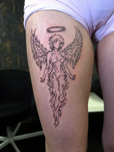 Tatuering av Valhalla Ink Göteborg
