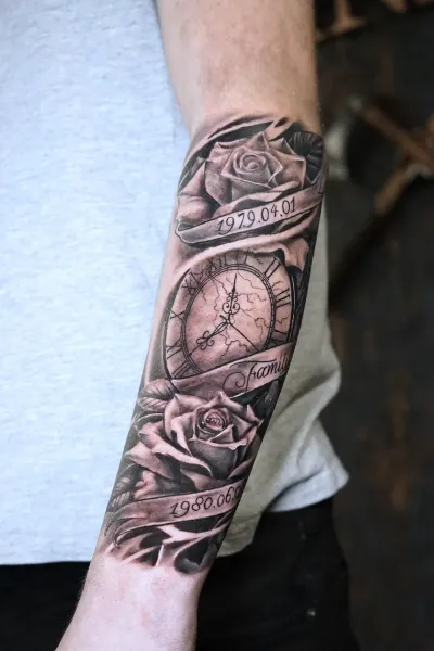 Realism tatuering av Valhalla Ink i Göteborg