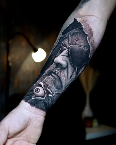 Realism tatuering av Valhalla Ink i Göteborg