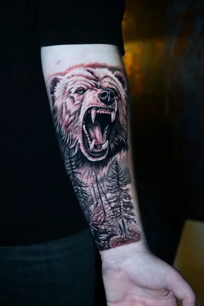 Realism tatuering av Valhalla Ink i Göteborg
