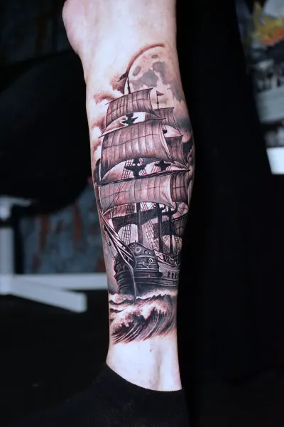 Realism tatuering av Valhalla Ink i Göteborg