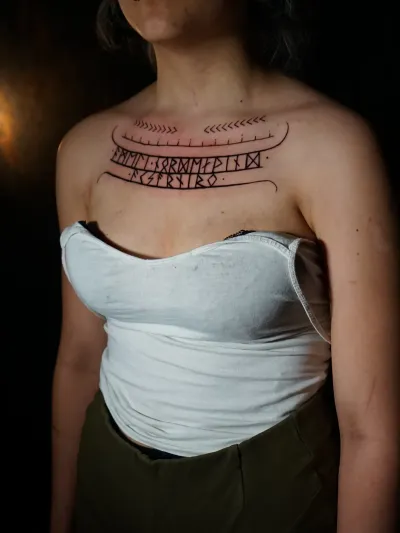 Tatuering av Valhalla Ink Göteborg