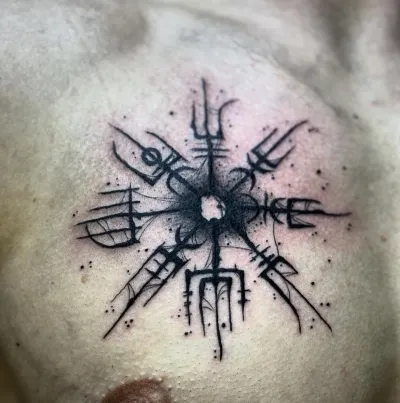 Nordisk & Viking tatuering av Valhalla Ink i Göteborg