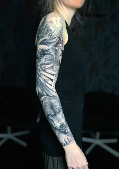 Tatuering av Valhalla Ink Göteborg